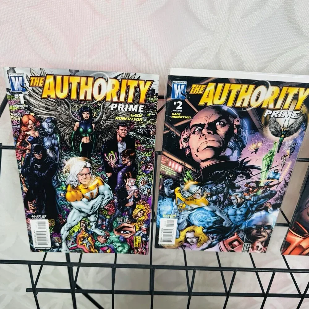 Authority Prime 1-6 Lot (Wildstorm) Midnighter‎ Darick Robertson